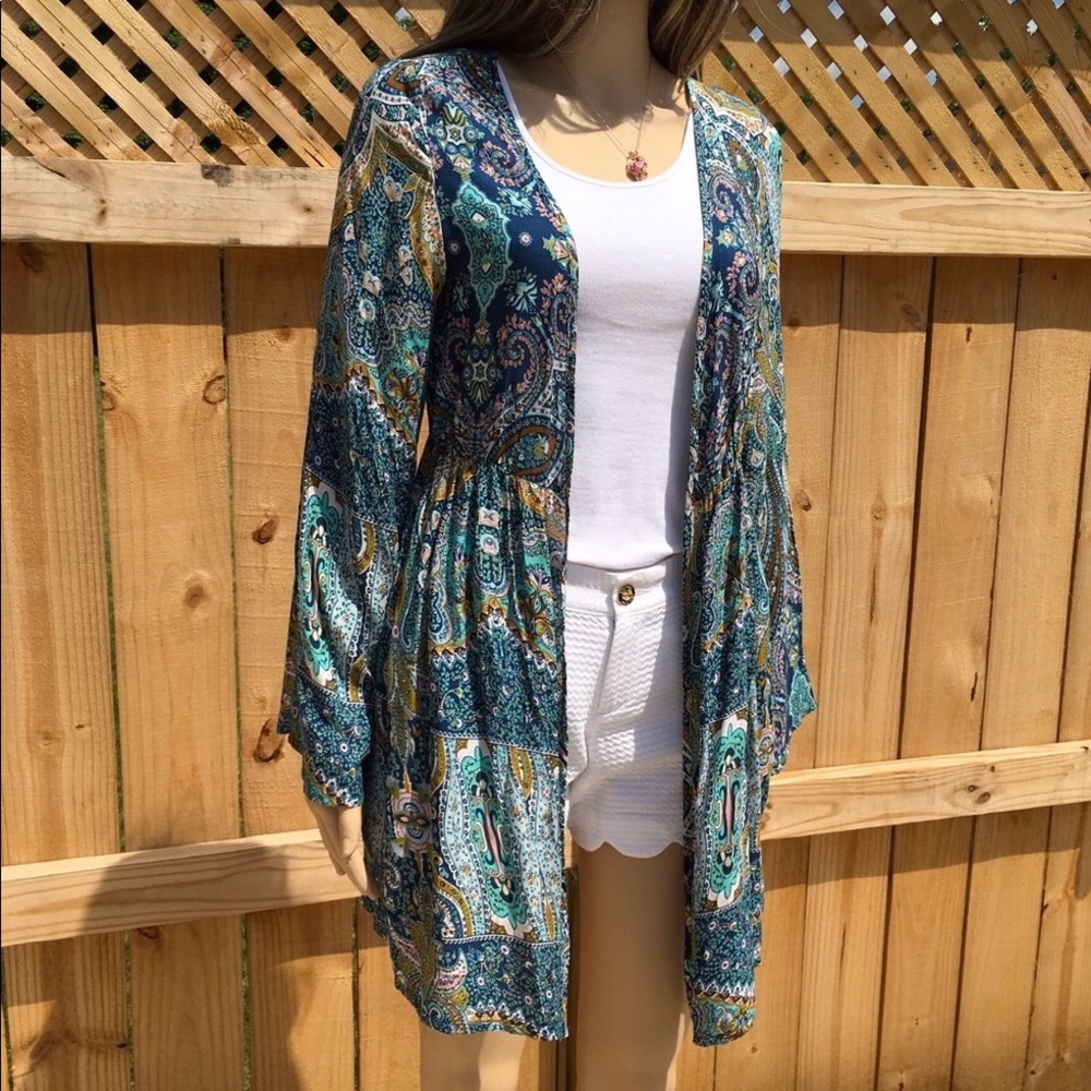 Kimono Sleeve Mini Dress/Tunic - Picture 7 of 8